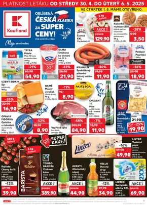 Kaufland katalog v Jičín | Kaufland leták | 2025-04-30T00:00:00.000Z - 2025-05-06T00:00:00.000Z