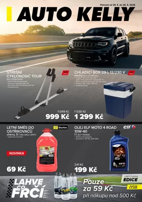 Auto Kelly katalog v Čáslav | Auto Kelly leták | 2025-04-29T00:00:00.000Z - 2025-05-26T00:00:00.000Z