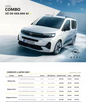 Opel katalog | OPEL COMBO | 2025-04-29T00:00:00.000Z - 2025-06-30T00:00:00.000Z