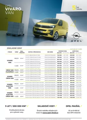 Opel katalog | OPEL VIVARO VAN | 2025-04-29T00:00:00.000Z - 2025-10-31T00:00:00.000Z
