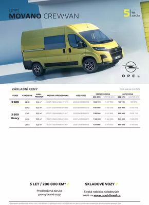 Opel katalog | OPEL MOVANO CREWVAN | 2025-04-29T00:00:00.000Z - 2025-10-31T00:00:00.000Z