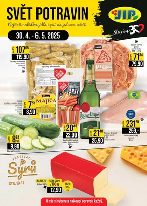 Jip katalog v Pardubice | LETÁK Jip | 2025-04-30T00:00:00.000Z - 2025-05-06T00:00:00.000Z