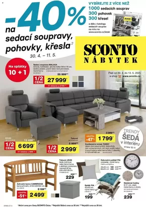 Sconto katalog | AKTUÁLNÍ LETÁK SCONTO | 2025-04-30T00:00:00.000Z - 2025-05-13T00:00:00.000Z