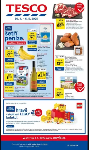 Tesco katalog v Hranice | katalogy hyper Tesco | 2025-04-30T00:00:00.000Z - 2025-05-06T00:00:00.000Z