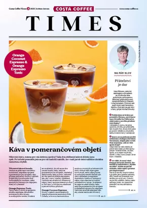 Costa Coffee katalog v Židlochovice | Květen - Červen 2025 | 2025-05-02T00:00:00.000Z - 2025-06-30T00:00:00.000Z