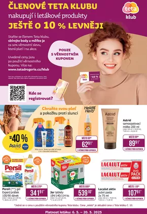 Teta katalog | Klub leták č. 10 - 2025 | 2025-05-07T00:00:00.000Z - 2025-05-20T00:00:00.000Z