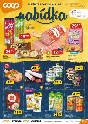 Coop katalog v Poděbrady | Top nabídky pro všechny zákazníky | 2025-05-07T00:00:00.000Z - 2025-05-20T00:00:00.000Z