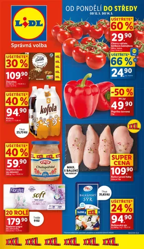 Lidl katalog v Praha | Top nabídky pro šetrné zákazníky | 2025-05-08T00:00:00.000Z - 2025-05-18T00:00:00.000Z