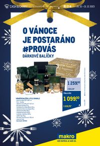 Makro katalog v Kladno | O Vánoce je postaráno - dárkové balíčky | 2023-10-25 - 2023-12-31
