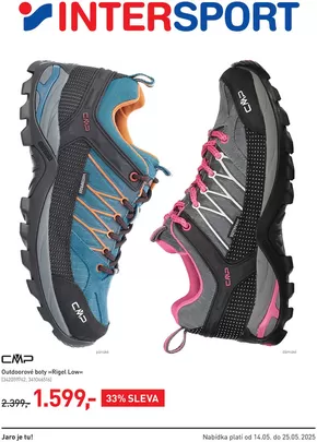 Intersport katalog v Plzeň | Outdoor leták | 2025-05-14T00:00:00.000Z - 2025-05-25T00:00:00.000Z