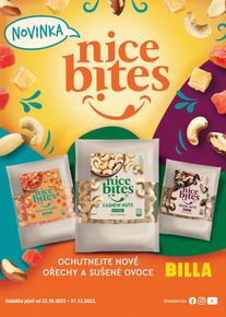 Billa katalog v Kladno | Billa Leták Nice Bites | 2023-10-23 - 2023-12-31
