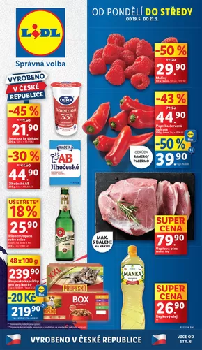 Lidl katalog v Třeboň | Speciální nabídky pro vás | 2025-05-15T00:00:00.000Z - 2025-05-25T00:00:00.000Z