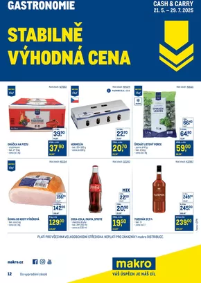 Makro katalog v Karlovy Vary | Stabilně výhodná cena – gastronomie | 2025-05-21T00:00:00.000Z - 2025-07-29T00:00:00.000Z