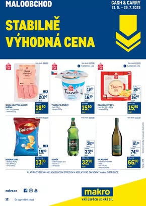 Makro katalog v Karlovy Vary | Stabilně výhodná cena - maloobchod | 2025-05-21T00:00:00.000Z - 2025-07-29T00:00:00.000Z