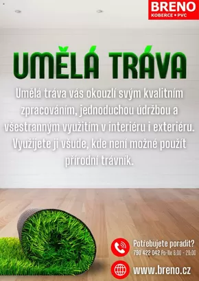 Koberce Breno katalog v Mladá Boleslav | Umélá Tráva | 2025-05-21T00:00:00.000Z - 2025-06-22T00:00:00.000Z