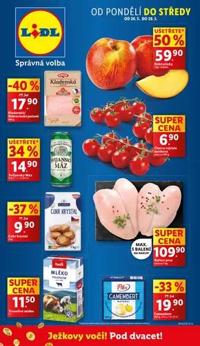 Lidl katalog v Třeboň | Atraktivní speciální nabídky pro všechny | 2025-05-22T00:00:00.000Z - 2025-06-01T00:00:00.000Z