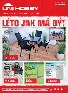Uni Hobby leták