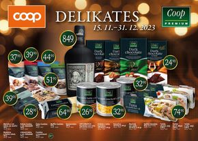 Coop katalog v Ostrava | Leták DELIKATESY | 2023-11-17 - 2023-12-31