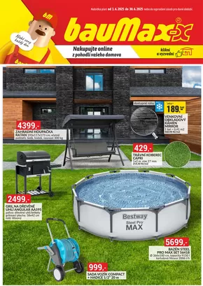 Baumax katalog | Aktuální leták Baumax | 2025-06-01T00:00:00.000Z - 2025-06-30T00:00:00.000Z