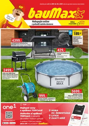 Baumax katalog v Chrudim | Nabídky pro lovce výhodných nákupů | 2025-06-01T00:00:00.000Z - 2025-06-30T00:00:00.000Z