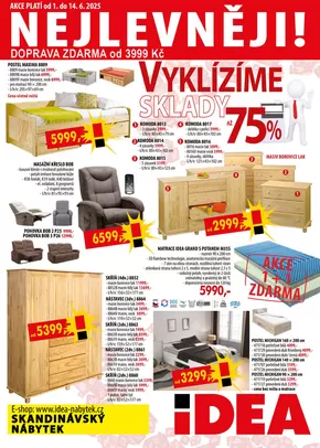 IDEA nábytek Aktuální leták