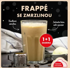 Ovocný Světozor katalog | Produktem měsíce června je Frappé s vanilkovou zmrzlinou v akci 1+1 ZDARMA! | 2025-06-02T00:00:00.000Z - 2025-06-30T00:00:00.000Z