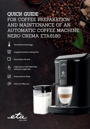 ETA katalog v Brno | Nero Crema Quick Guide | 2023-11-24 - 2023-12-31