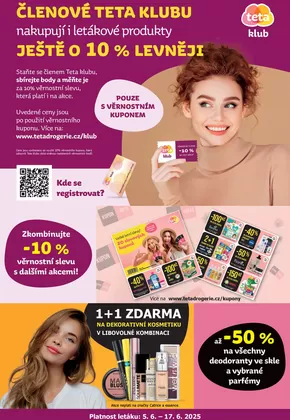 Teta katalog v Praha | Klub leták č. 12 - 2025 | 2025-06-05T00:00:00.000Z - 2025-06-17T00:00:00.000Z