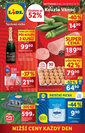 Lidl katalog v Ostrava | 7. 12. - 10. 12. 2023 | 2023-12-07 - 2023-12-10