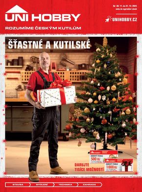 Uni Hobby katalog v Brno | katalog UNI HOBBY - Aktuální leták | 2023-11-30 - 2023-12-31