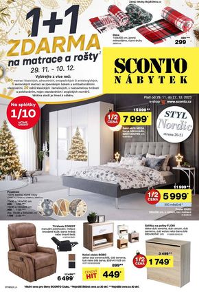 Sconto katalog v Ústí nad Labem | AKTUÁLNÍ LETÁK SCONTO | 2023-11-30 - 2023-12-27