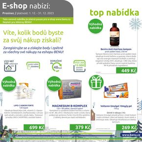 Benu katalog v Praha | Benu leták | 2023-12-01 - 2023-12-31