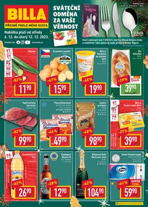 Billa katalog v Černošice | Billa Malý leták | 2023-12-06 - 2023-12-12