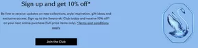 Sign up and get 10% off