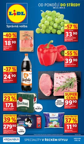 Lidl katalog v Domažlice | Akční leták OD PONDĚLÍ | 2025-05-29T00:00:00.000Z - 2025-06-08T00:00:00.000Z
