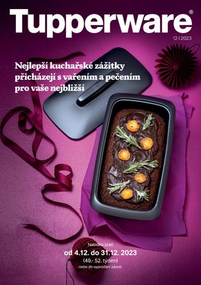 Tupperware katalog | Nejlepší kuchařské zážitky přicházejí s vařením a pečením pro vaše nejbližší | 2023-12-05 - 2023-12-31