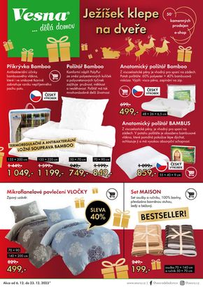 Vesna katalog v Liberec | Vesna leták | 2023-12-06 - 2023-12-23