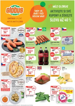 Globus katalog v Plzeň | Skvělá nabídka pro všechny zákazníky | 2025-06-11T00:00:00.000Z - 2025-06-17T00:00:00.000Z
