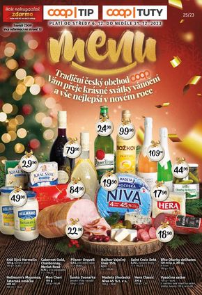 Coop katalog v Ostrava | Leták TIP TUTY | 2023-12-06 - 2023-12-31