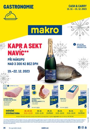 Makro katalog v Ostrava | Gastronomie | 2023-12-13 - 2023-12-31