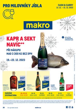Makro katalog v Ostrava | Pro milovníky jídla | 2023-12-13 - 2023-12-31
