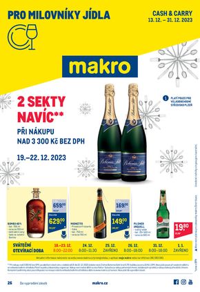Makro katalog v Ostrava | Pro milovníky jídla Plzeň | 2023-12-13 - 2023-12-31