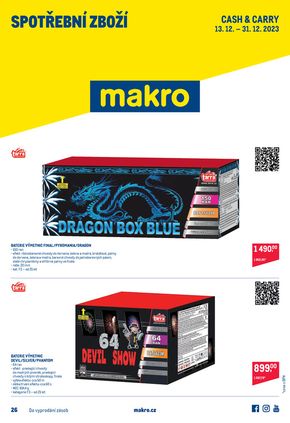 Makro katalog v Ostrava | Spotřební zboží | 2023-12-13 - 2023-12-31