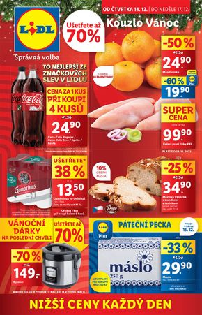 Lidl katalog v Ostrava | 14. 12. - 17. 12. 2023 | 2023-12-14 - 2023-12-17