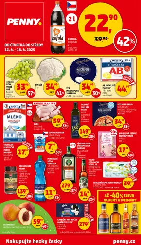 Penny Market katalog v Valašské Meziříčí | Objevte atraktivní nabídky | 2025-06-12T00:00:00.000Z - 2025-06-18T00:00:00.000Z