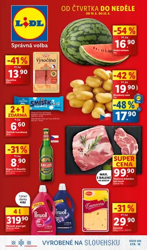 Lidl katalog v Vysoké Mýto | Naše nejlepší výhodné nabídky | 2025-06-12T00:00:00.000Z - 2025-06-22T00:00:00.000Z