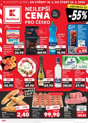 Kaufland katalog v Znojmo | Kaufland leták | 2025-06-18T00:00:00.000Z - 2025-06-24T00:00:00.000Z