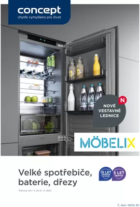 Möbelix katalog v Teplice | Möbelix CONCEPT | 2025-03-31T00:00:00.000Z - 2025-12-31T00:00:00.000Z