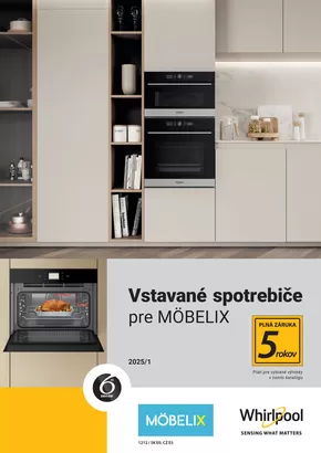 Möbelix katalog v Jindřichův Hradec | Möbelix WHIRLPOOL | 2024-12-31T00:00:00.000Z - 2025-06-30T00:00:00.000Z