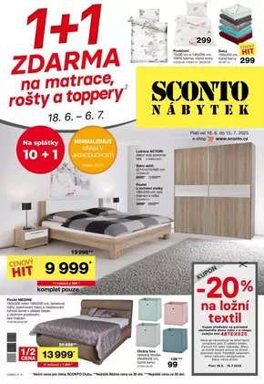 Sconto katalog | AKTUÁLNÍ LETÁK SCONTO | 2025-06-18T00:00:00.000Z - 2025-07-15T00:00:00.000Z